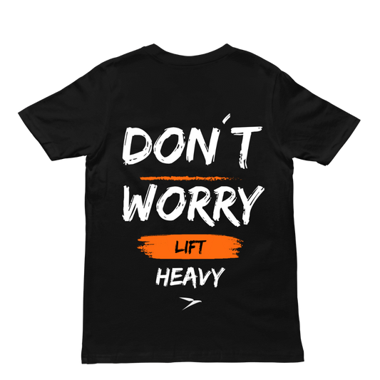 LIFT HEAVY Premium Oversized Shirt (Backprint)