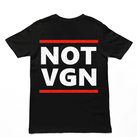 NOT VGN Premium Oversize Shirt (Backprint)